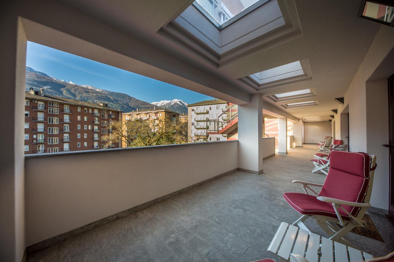 Piazzi House Aparthotel Sondrio Ngoại thất bức ảnh