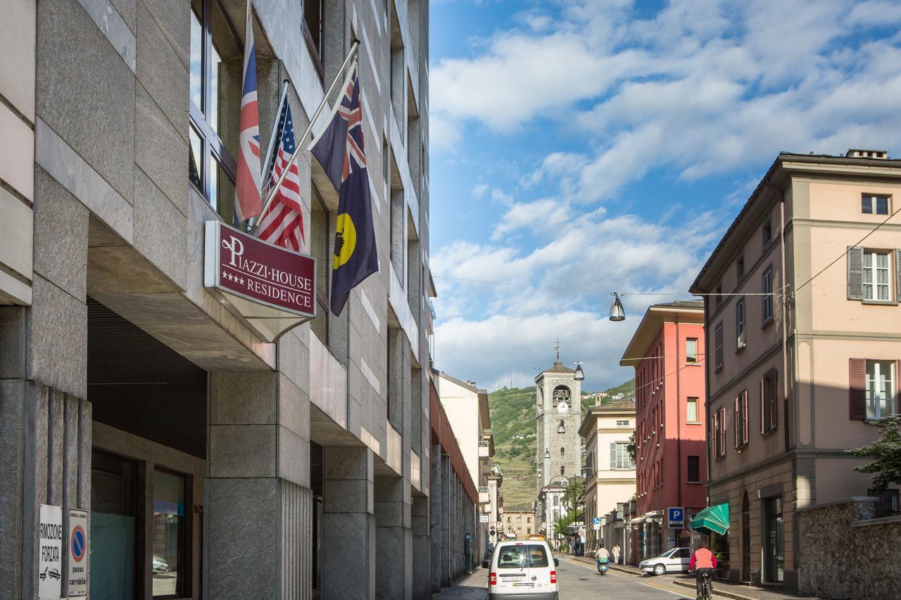 Piazzi House Aparthotel Sondrio Ngoại thất bức ảnh