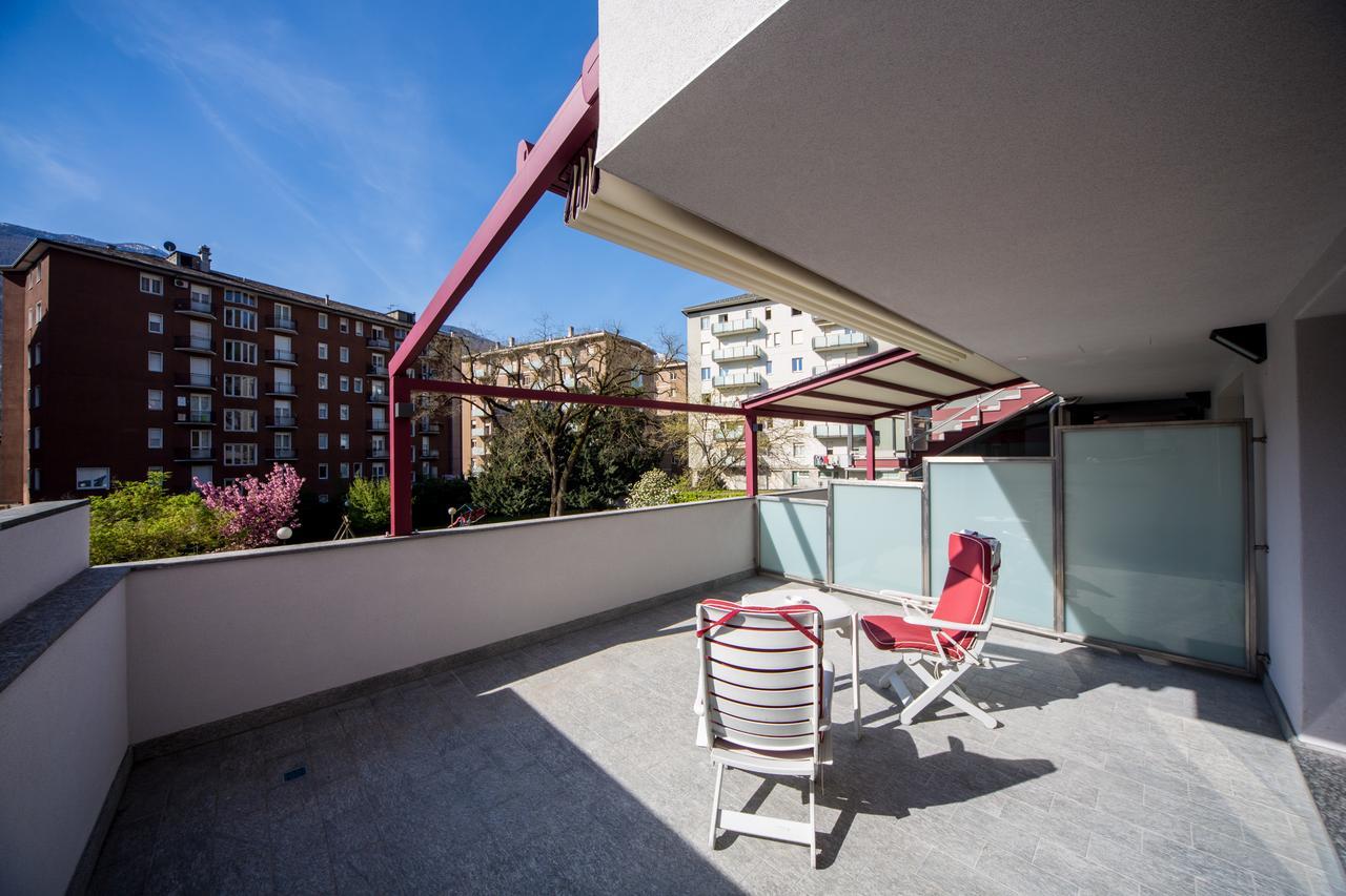 Piazzi House Aparthotel Sondrio Ngoại thất bức ảnh